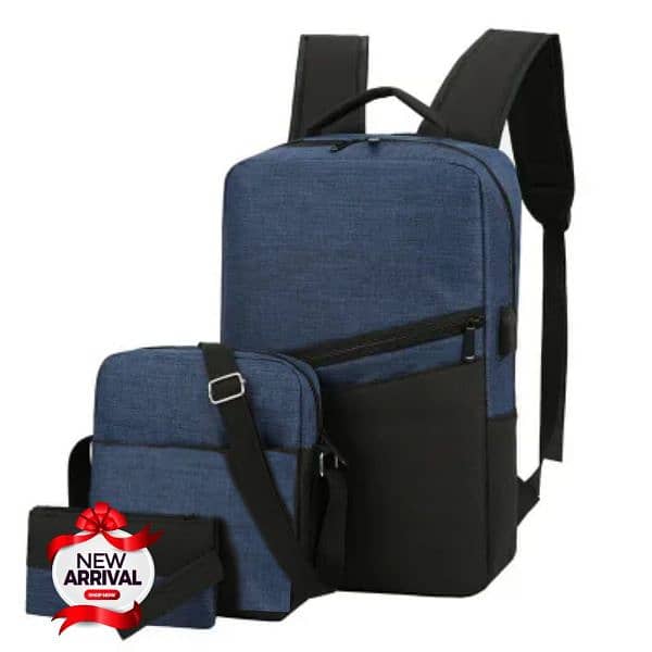 3 pcs High Quality Imported Laptop Bag 1