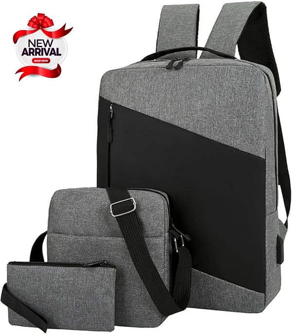 3 pcs High Quality Imported Laptop Bag 3