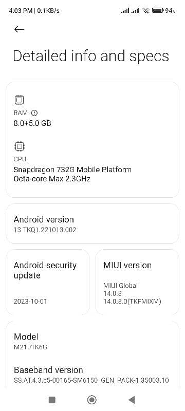 redmi note 10 pro 8/128 4