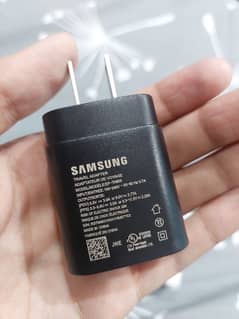 Samsung 25w super fast charger box pack available A+ Quality