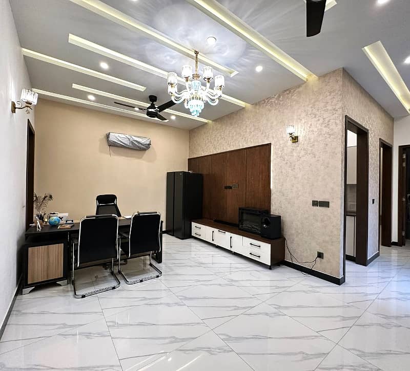 Original Image Fully Furnish 01 Kanal Brand New Full Luxury House For Rent Defense Raya Lahore 0