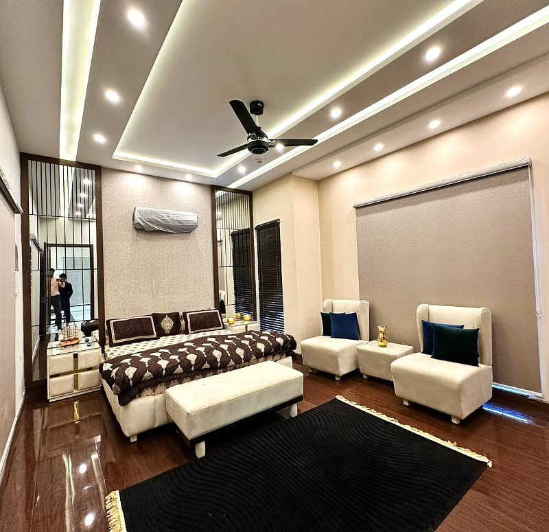 Original Image Fully Furnish 01 Kanal Brand New Full Luxury House For Rent Defense Raya Lahore 14