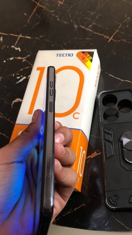 tecno spark 10c with box 4