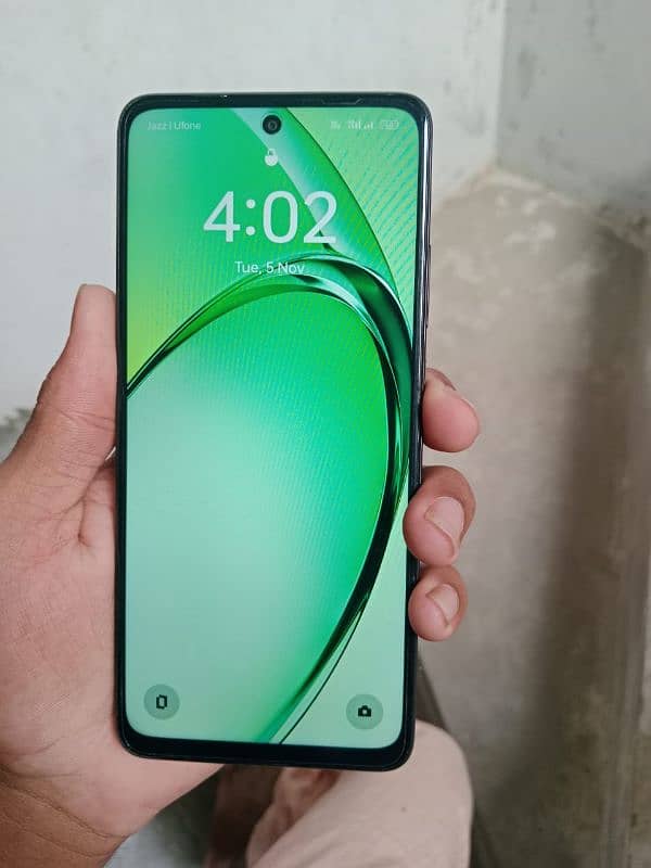 Oppo A3x 10 by 10 confession 11 month warranty available. 6