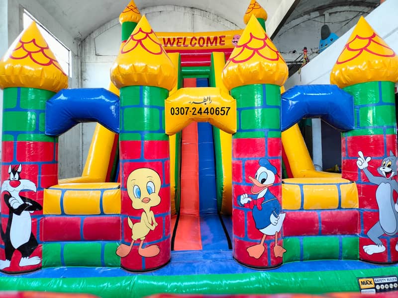 Jumping Castle , Kids Rides , Kids Play land , Max Inflatable , Rides 16