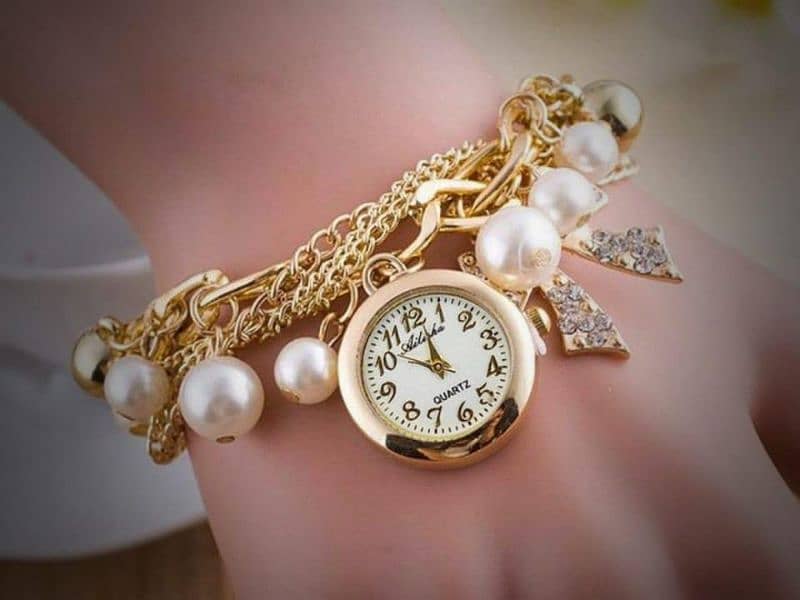 imported watch + bracelet for girls 1