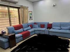 L shaped sofa set