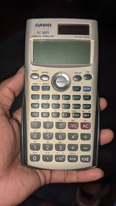 original CASIO FC 200V 1