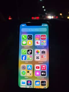 Iphone x 265 GB PTA approved with Box and Charger