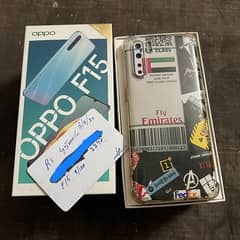 Oppo F15 8/128 dual pta all ok with only box