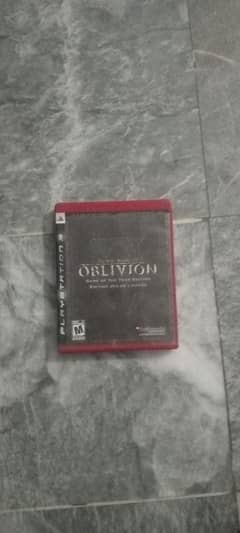 PS3 CD oblivion game of the year edition