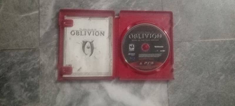 PS3 CD oblivion game of the year edition 1