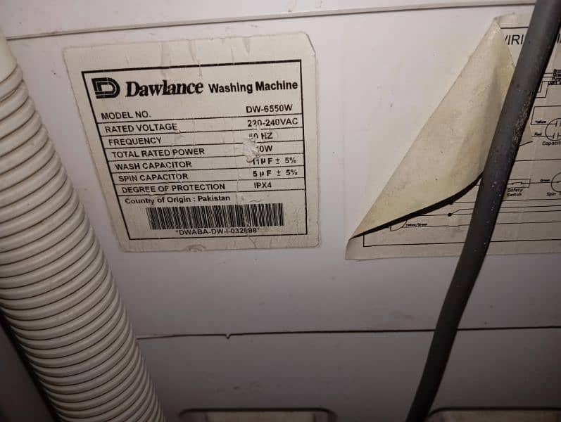 Dawlance semi automatic machine 10/8 perfect washer original Dawlance 5