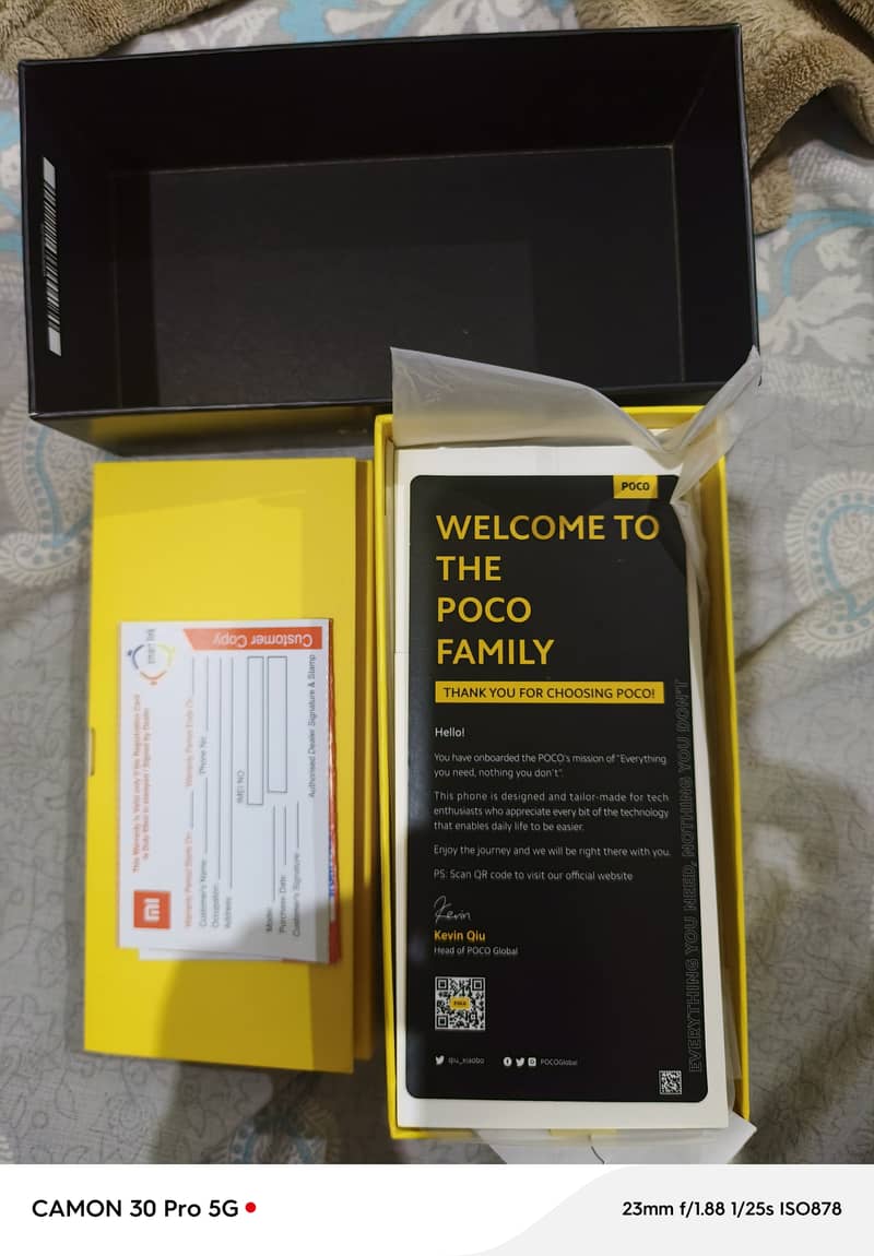 Xiaomi POCO F3  6/128 Gb WHITE  COLOR 0