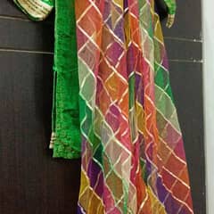 Lehnga with kurti and dupatta