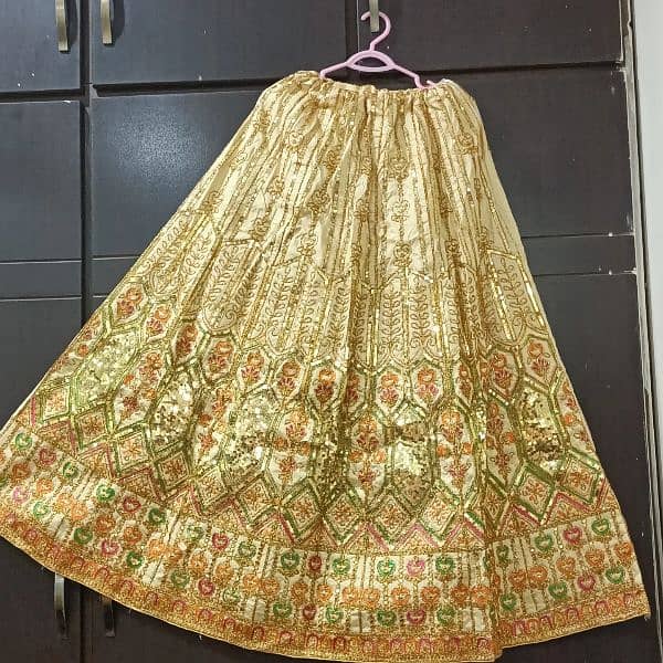 Lehnga with kurti and dupatta 3