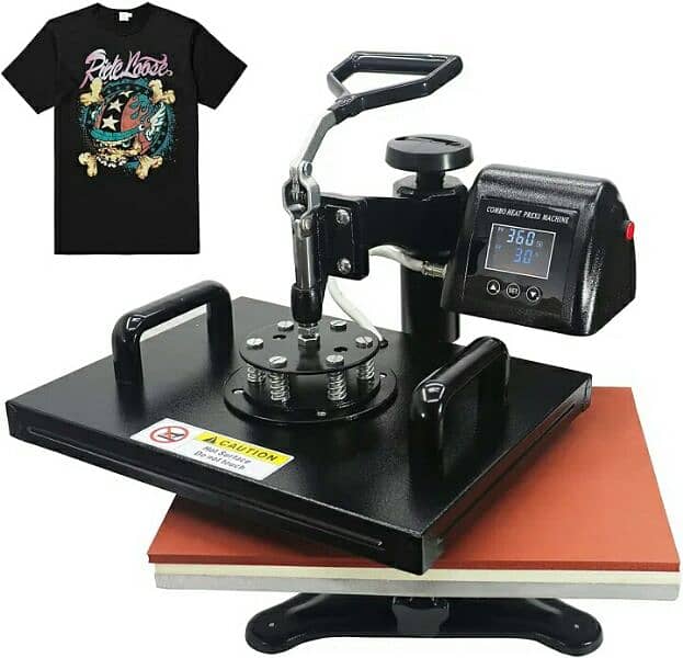 5 in 1 Sublimation printing machine 4