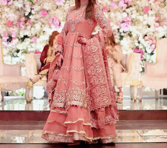 walima dress for sale wore only 3 to 4 hours brand zahra ahmed 0