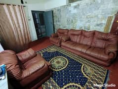 5 seater sofa leather for sale