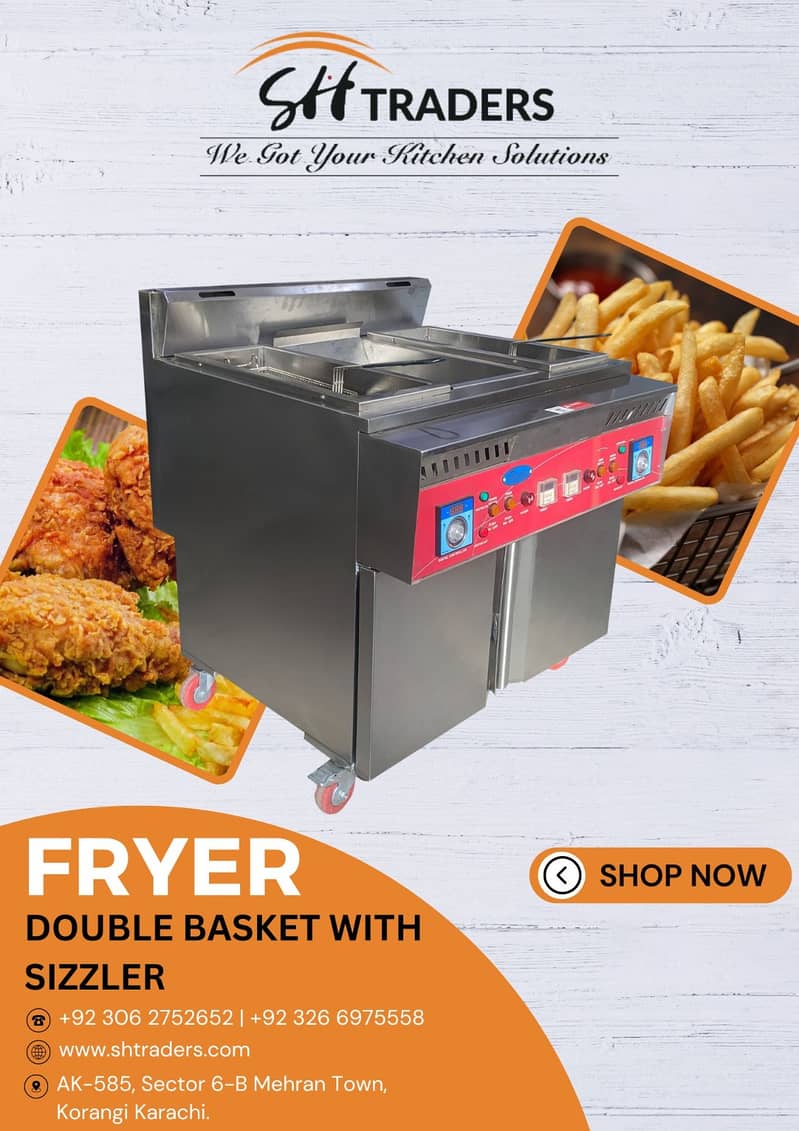 Fryer  Bakery oven  Dough Mixer 2