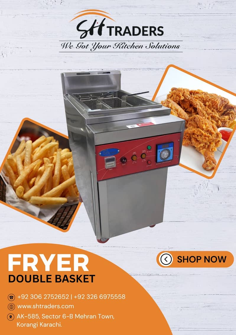 Fryer  Bakery oven  Dough Mixer 5