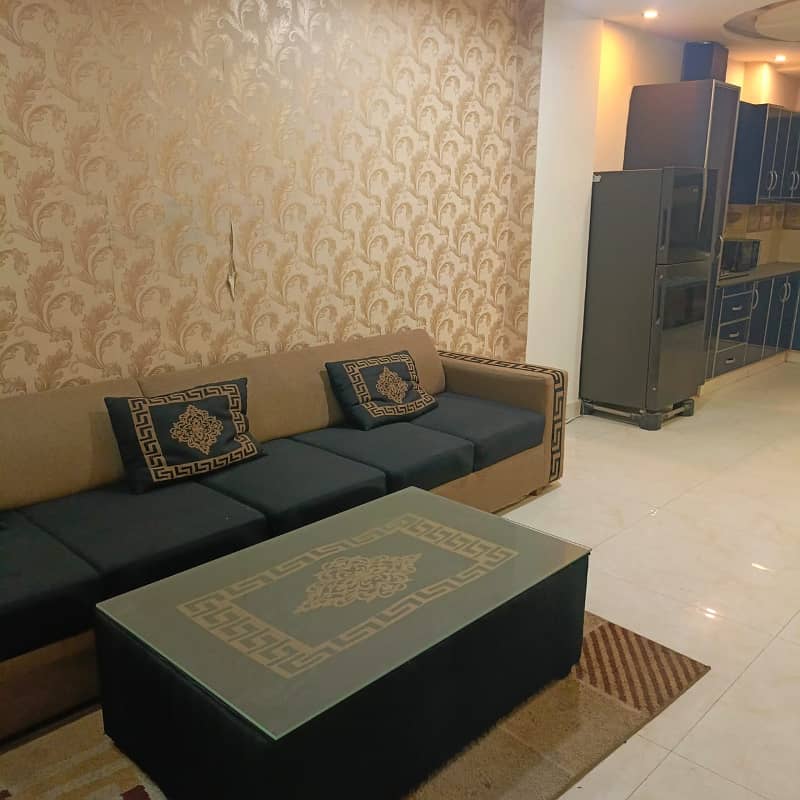 One Bed Apartment Fully furnished for Rent In Bahria Town Lahore 2