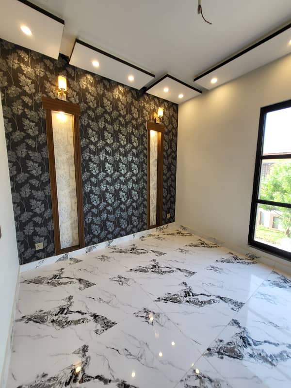 5 Marla Brand New Luxury Hot Location House Available For Rent In Bahria Town Lahore. 5