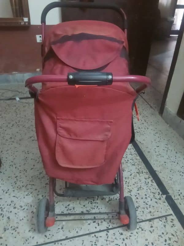 neat and clean baby pram , urgent sell 3