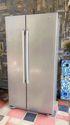 Nice double door LG fridge for sale imported