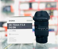 Sigma 28-70 F/2.8 DG DN Lens For Sony e mount (HnB Digital)