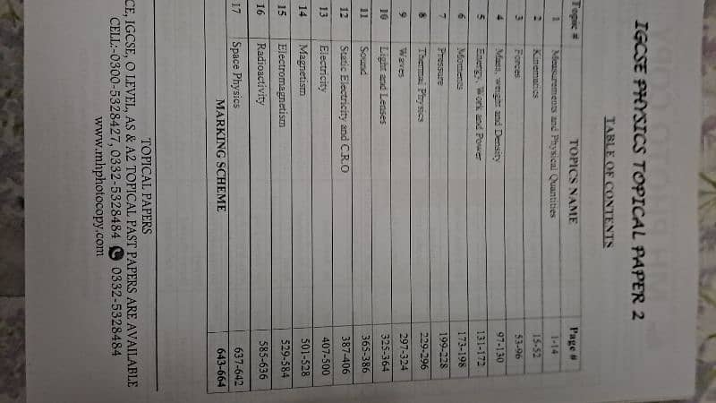 MH TOPICALS 0625 PHYSICS MCQ AND THEORY 5