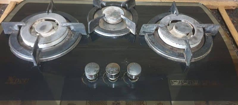 Xpert 3 burner hob 0