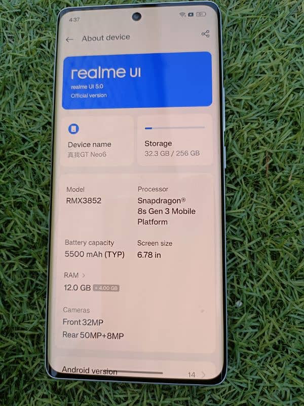 Realme GT neo 6 3