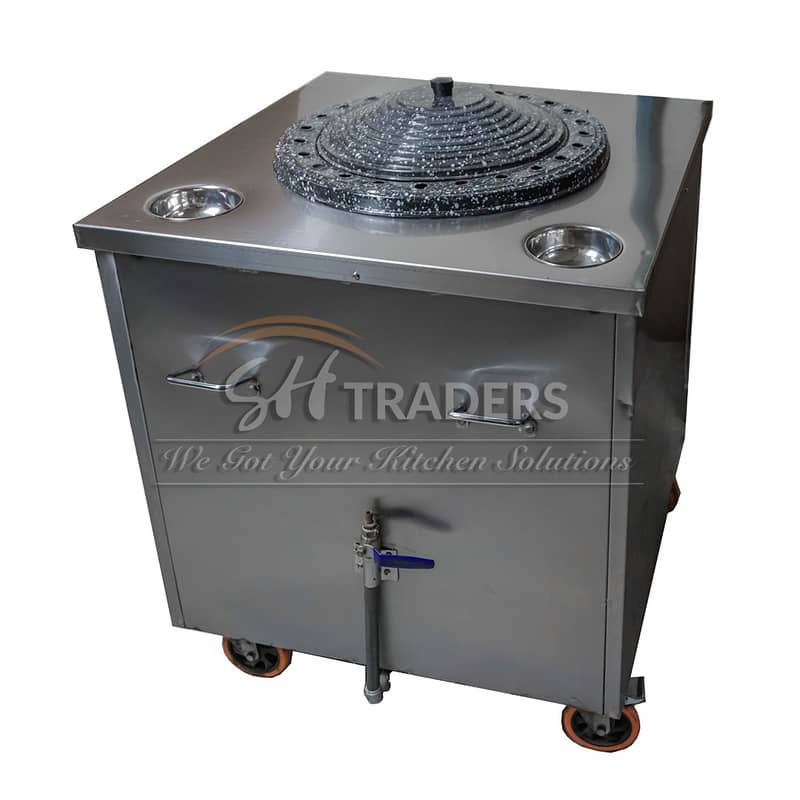 Tandoor Chapati  Atta Machine  Sink  Steel Tables 0