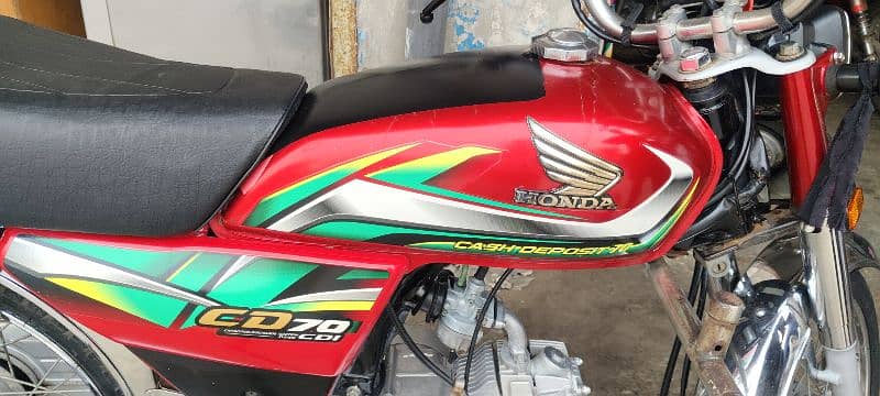 Honda CD70t 2021/2022 All Documents clear Beautiful samot chli 5