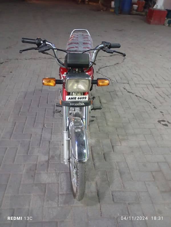 honda cd 70 2022 urgent sale 4