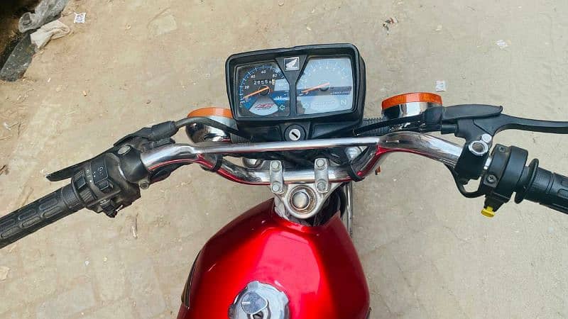 Honda 125CG self start 9