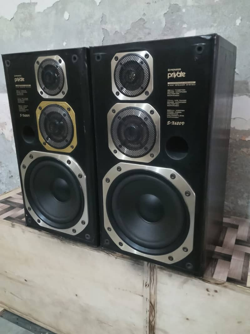 Pioneer Speakers S-X620v Total Orignal Non Repair all work 2