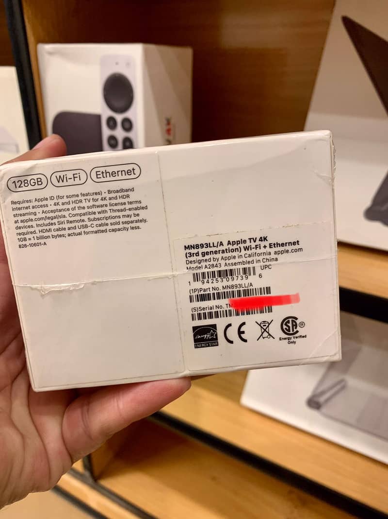 Apple TV 4K Wi‑Fi + Ethernet with 128GB MN893LL/A 1