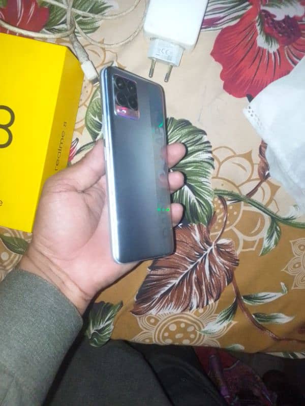 realme 8 box change sath hai indsply fingerprint sensor 8