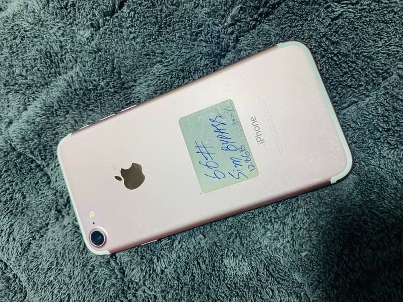 iphone7 128gb total original non pta bypass 2 month sim working 0