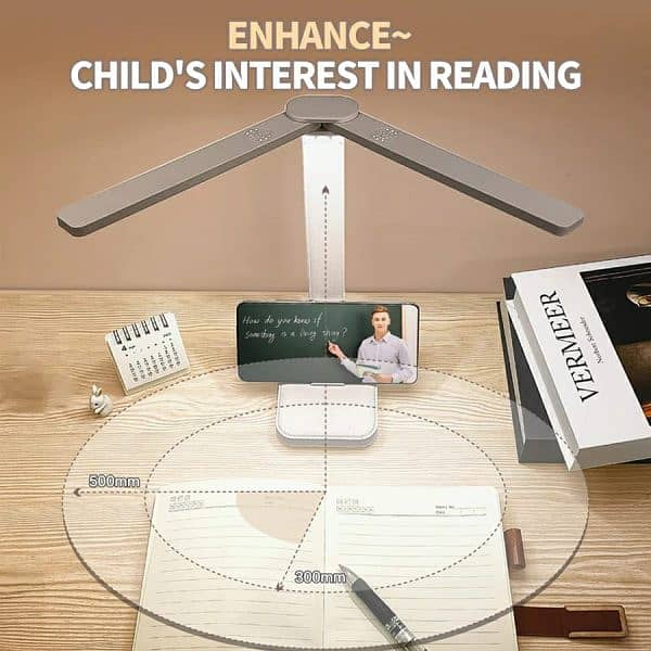 Foldable Double Head Reading Led Desk Lamp Study Lamp 1