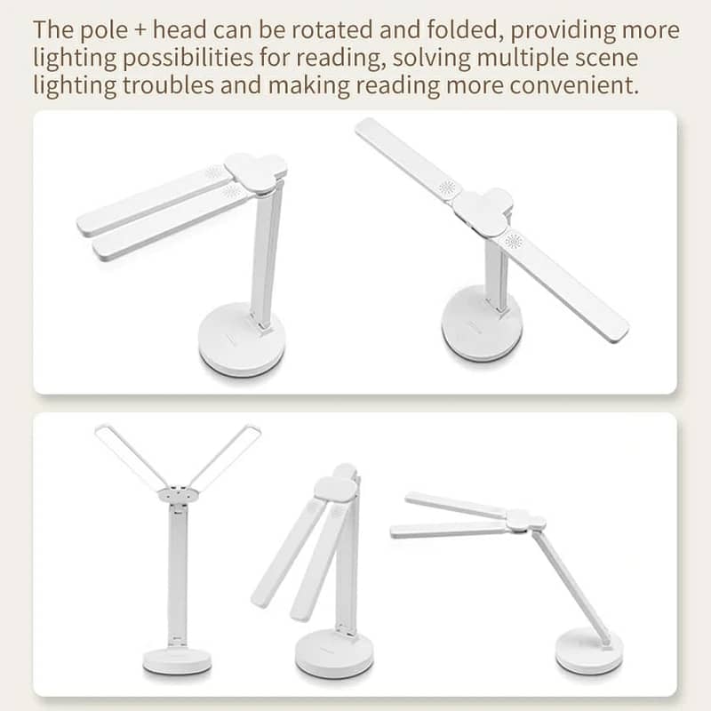 Foldable Double Head Reading Led Desk Lamp Study Lamp 7