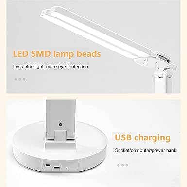 Foldable Double Head Reading Led Desk Lamp Study Lamp 9