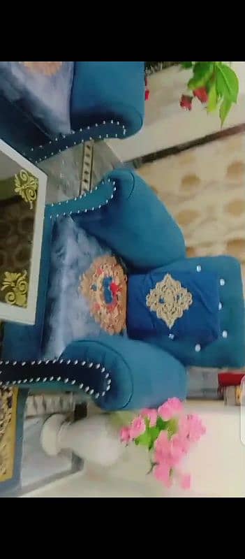 sofa set 5 seater Latest printed 1