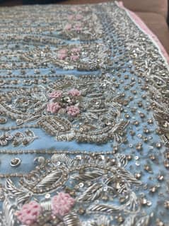 Katan Silk Clothes ,Sky blue suite