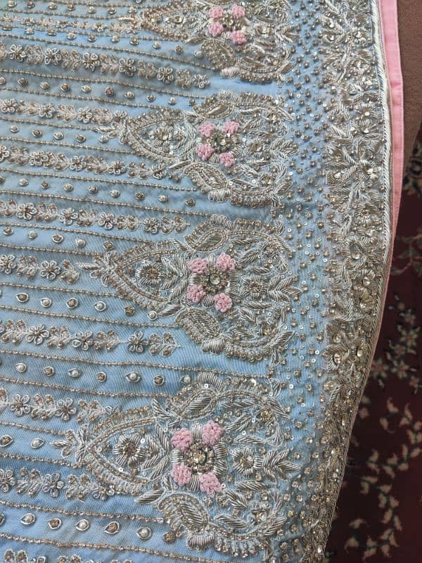 Katan Silk Clothes ,Sky blue suite 2