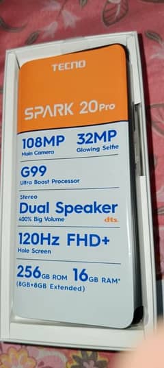 Tecno Spark 20 Pro 8/256gb