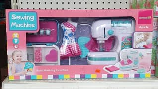 Sewing Machine Set for kids real working functions