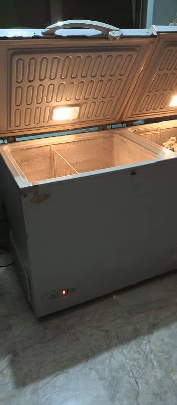 Double door deep freezer 1